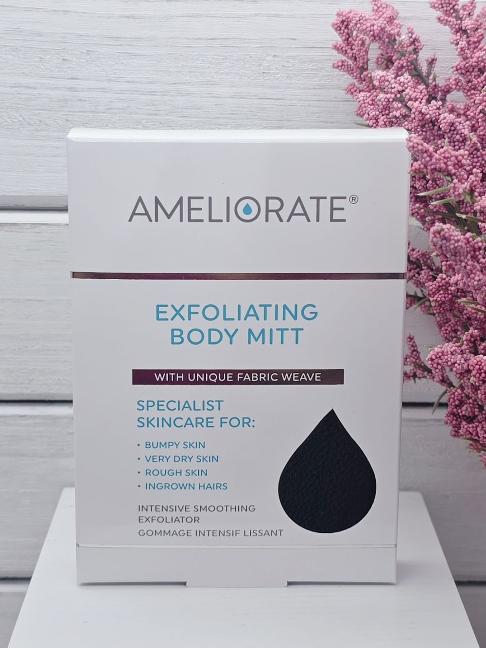 Ameliorate Exfoliating Body Mitt - Black